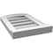 Ekena Millwork Arch Top Surface Mount PVC Gable Vent w/ 2"W x 2"P Brickmould Sill Frame, 12"W x 16"H GVPAR12X1603SN - alternate 3